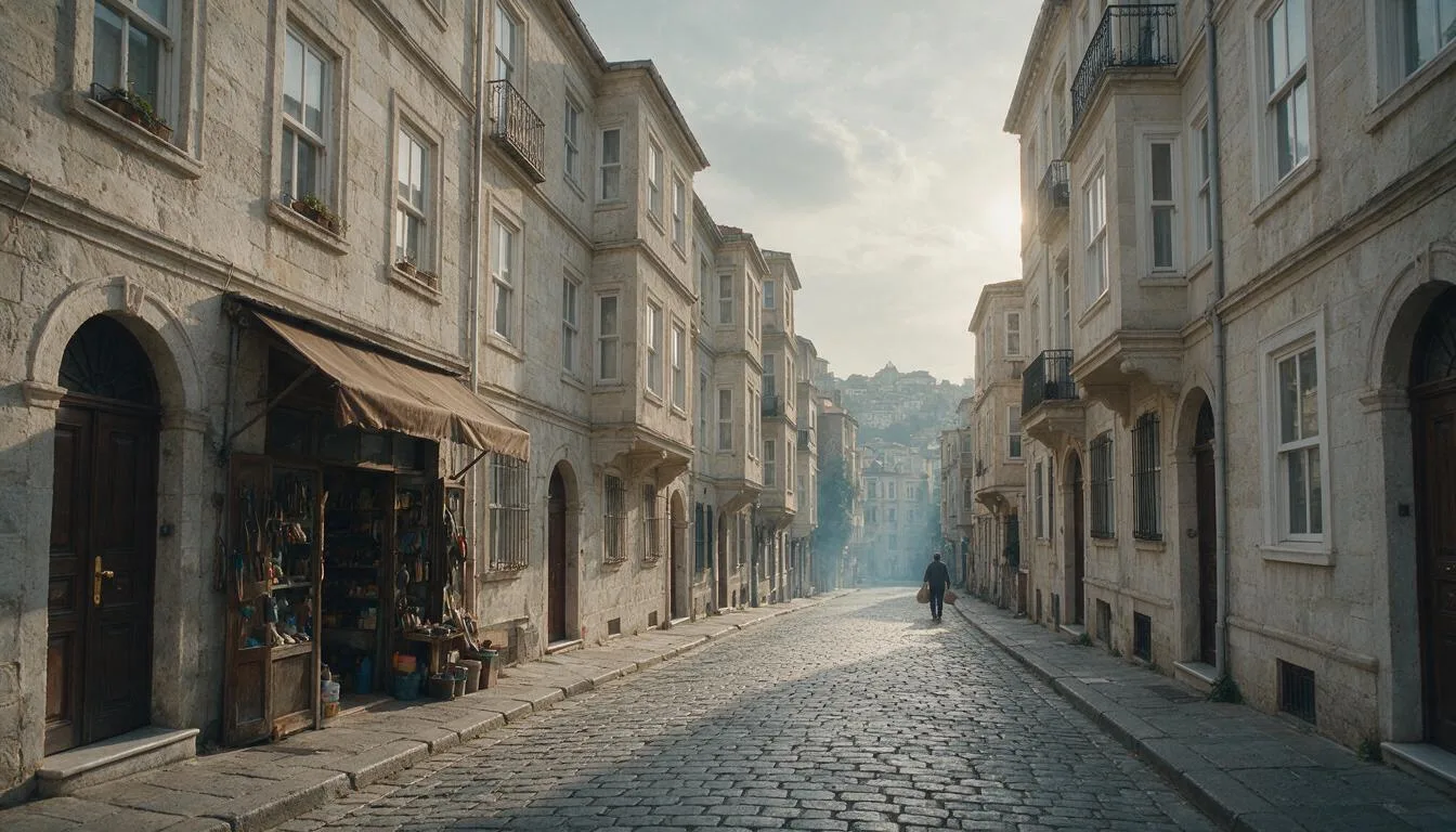 Quiet Beyoğlu side street